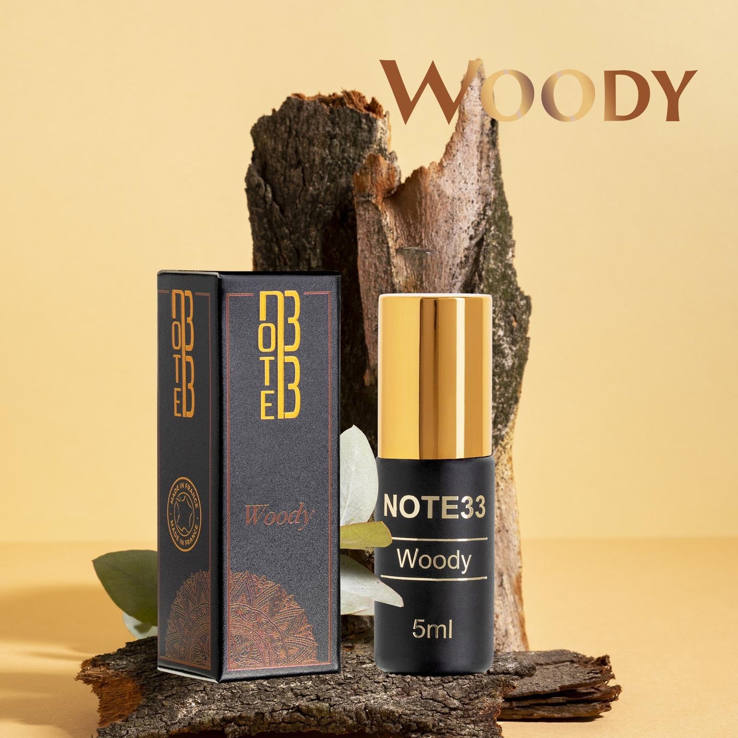 Le Note 33 Musc olie roller - Woody 5ML