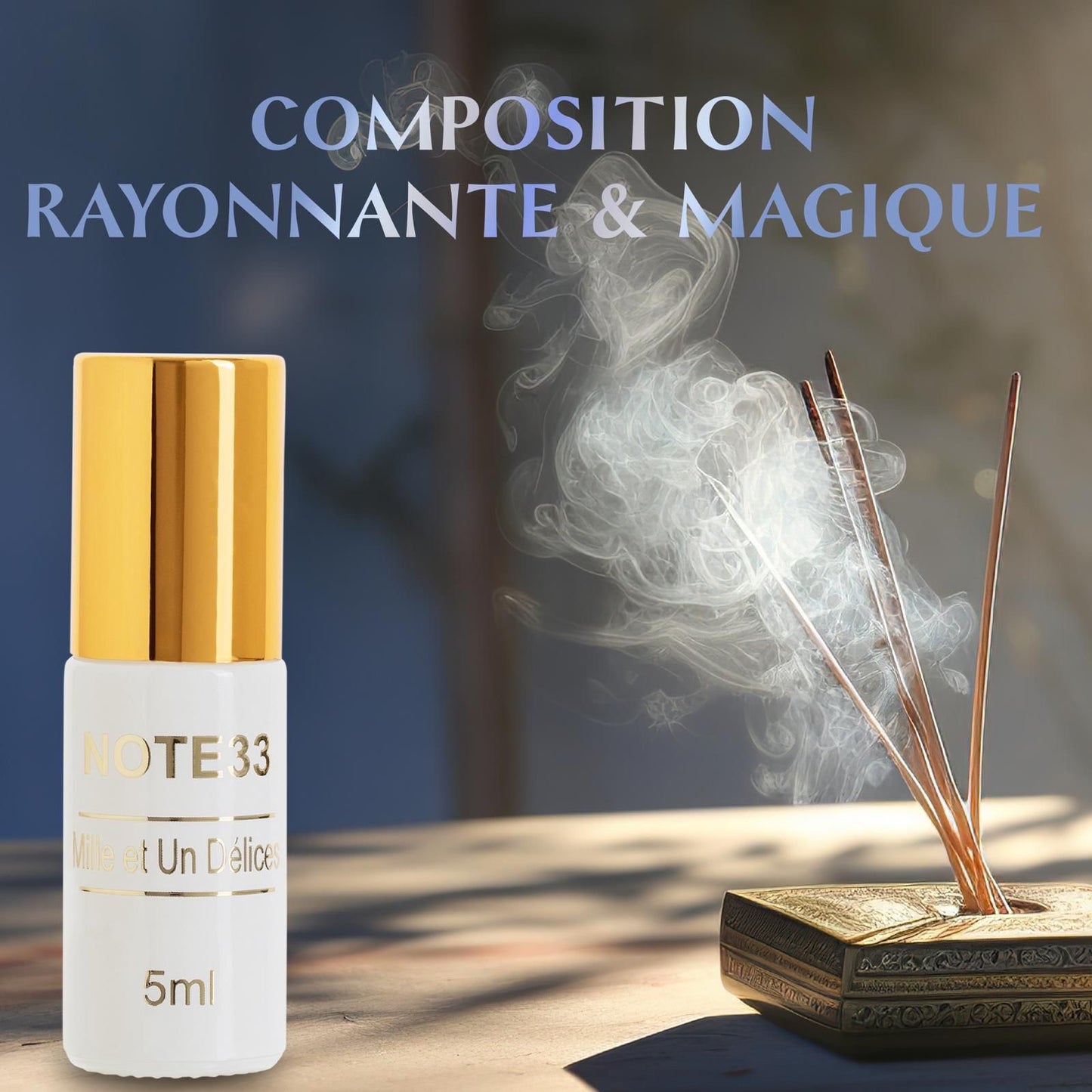 Le Note 33 musk olie roller - Mille & un Délices 5ML