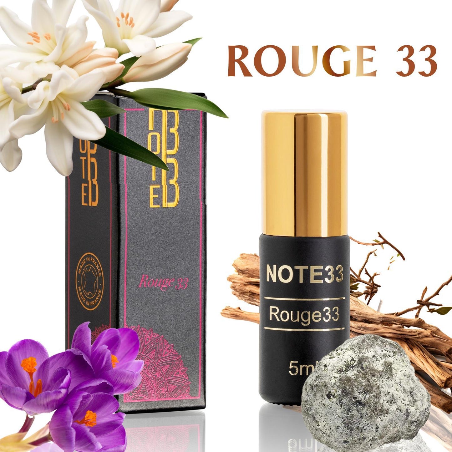 Le Note 33 Musk olie roller - Rouge 33 5ML