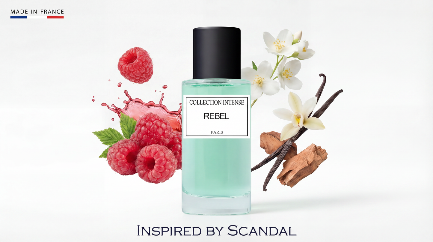 Rebel (inspireert door jean paul scandal) Eau De Parfum (50ml) Heren