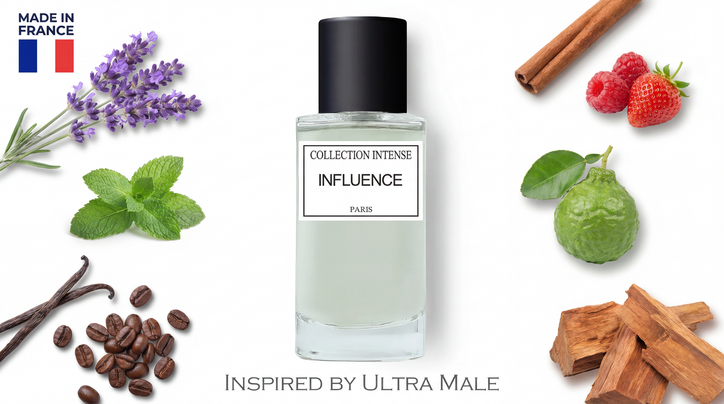 Influence (inspiratie van Jean Paul Gaultier Ultra Male) Eau De Parfum (50ml) Heren